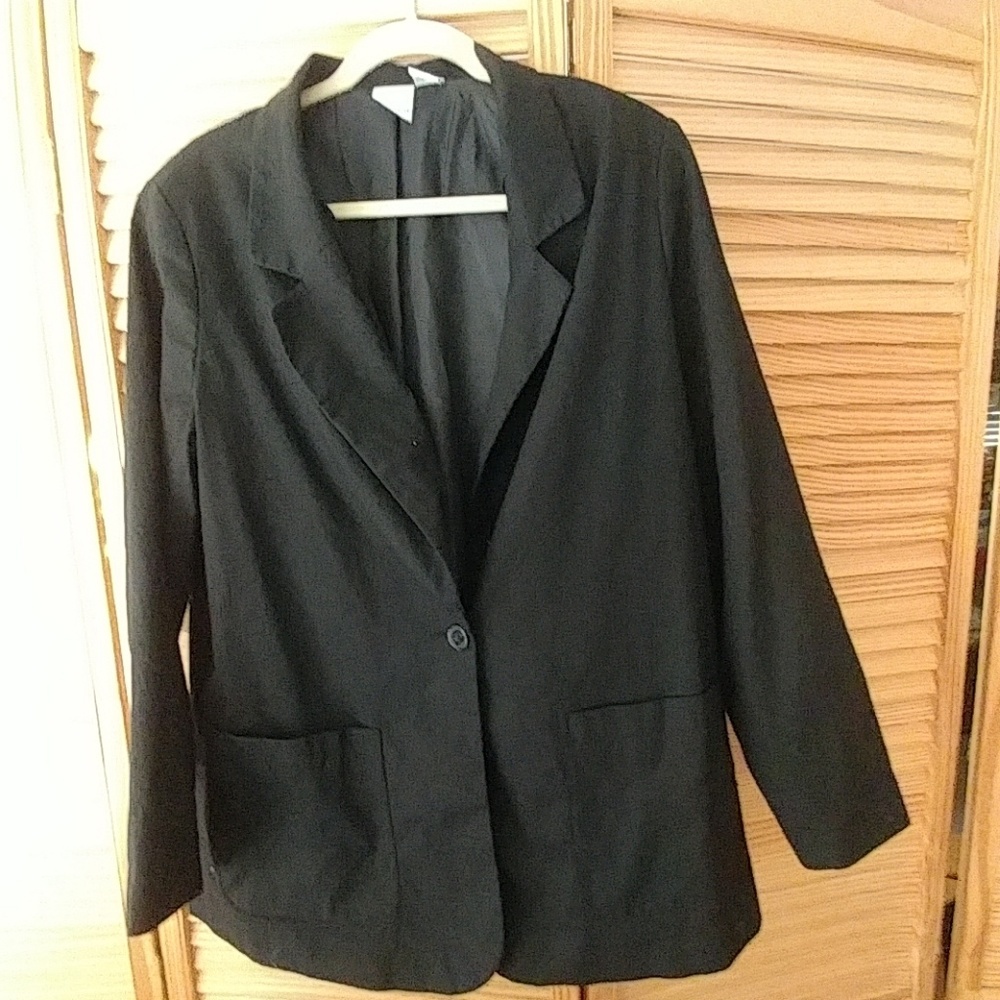 🐢Roaman's - black blazer